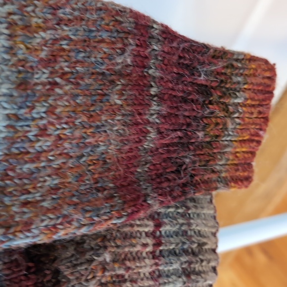 J.Jill Wool Alpaca Blend Earthtone Long Sleeve Sweater. Size Medium Petite - Picture 6 of 13